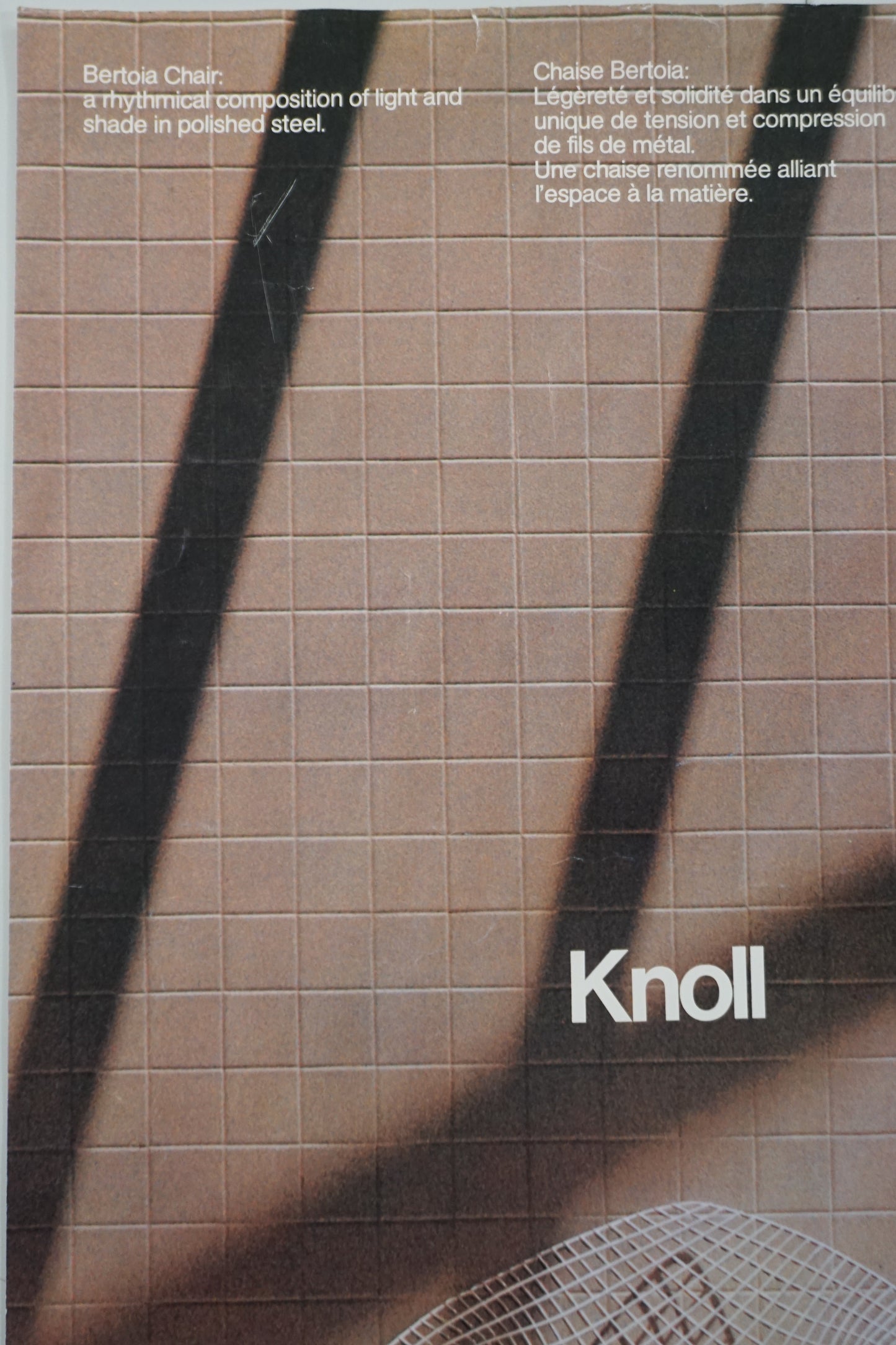 Knoll Bertoia Chair Poster