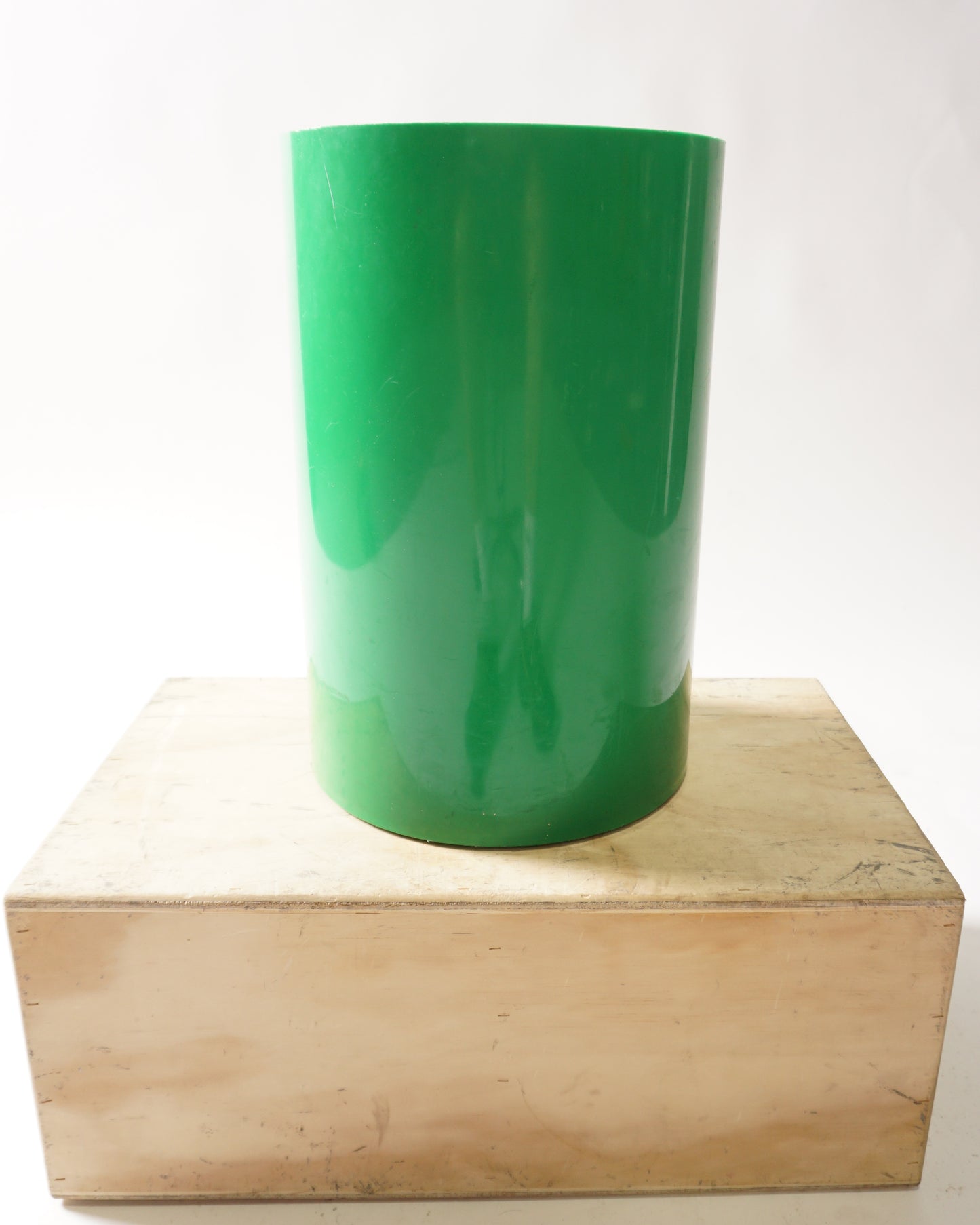 Green Kartell Milano Waste Bin