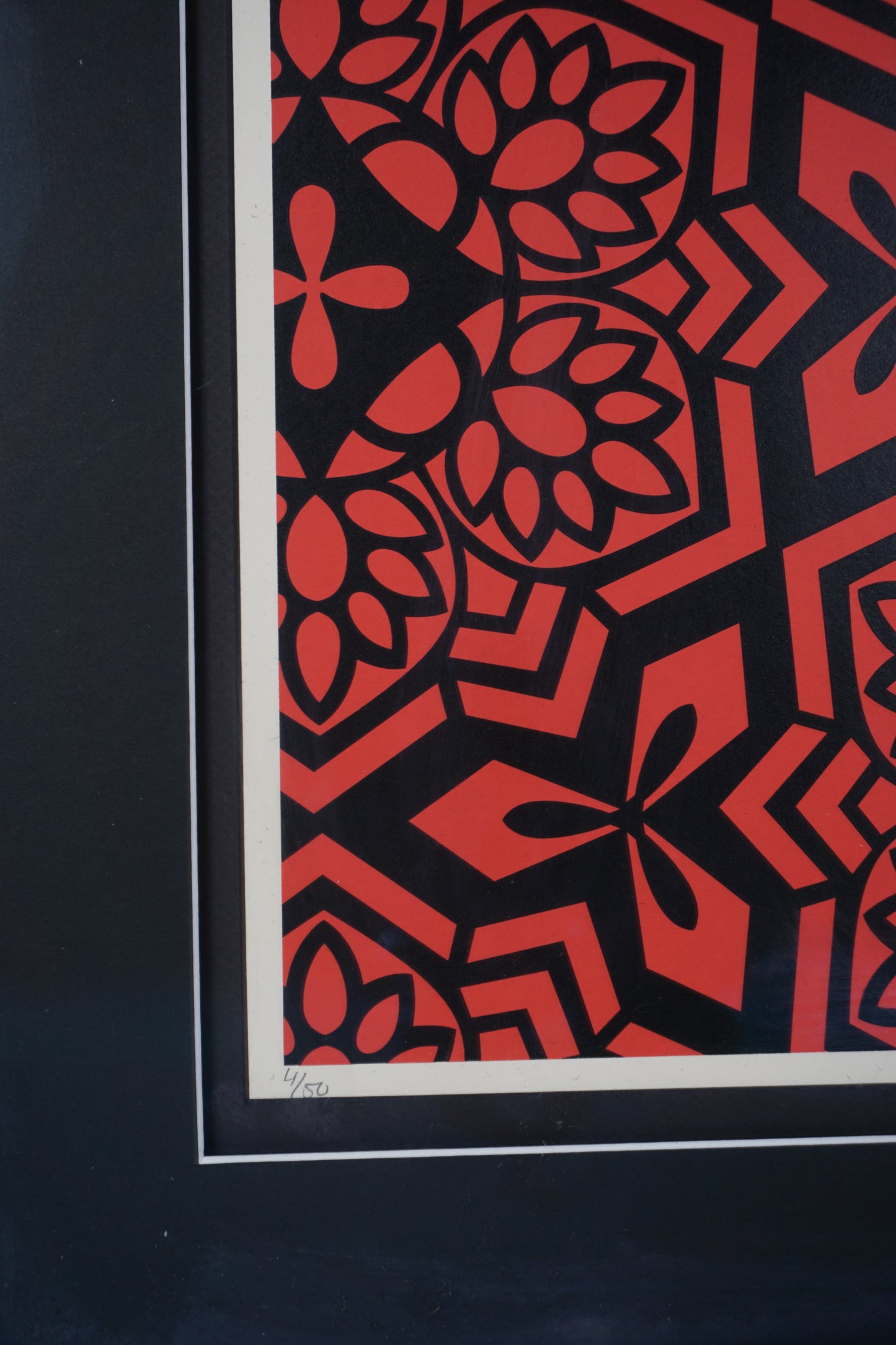 Shepard Fairey, Yen Pattern, Screen Print, 2007, Signed and Editioned
