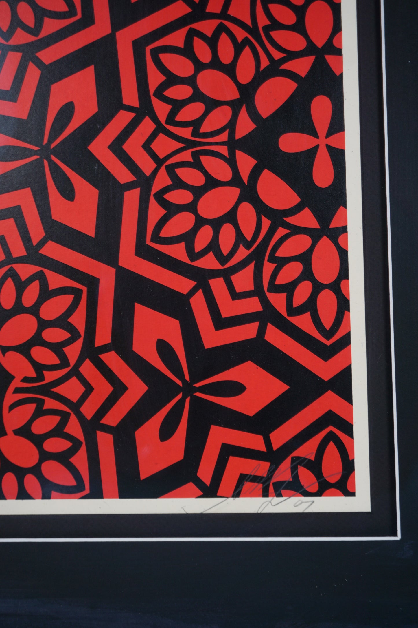 Shepard Fairey, Yen Pattern, Screen Print, 2007, Signed and Editioned