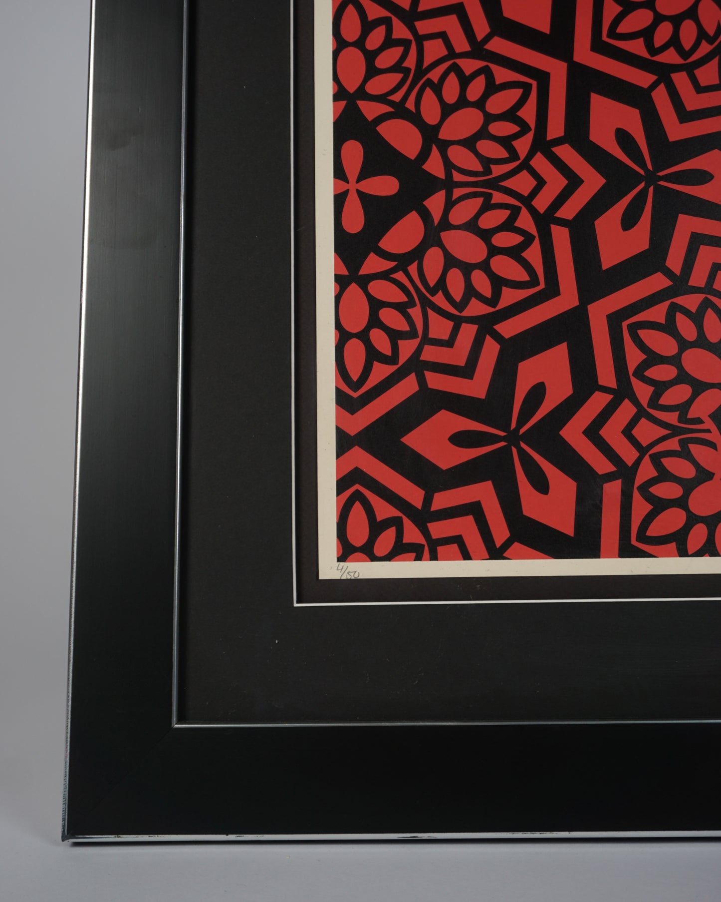 Shepard Fairey, Yen Pattern, Screen Print, 2007, Signed and Editioned