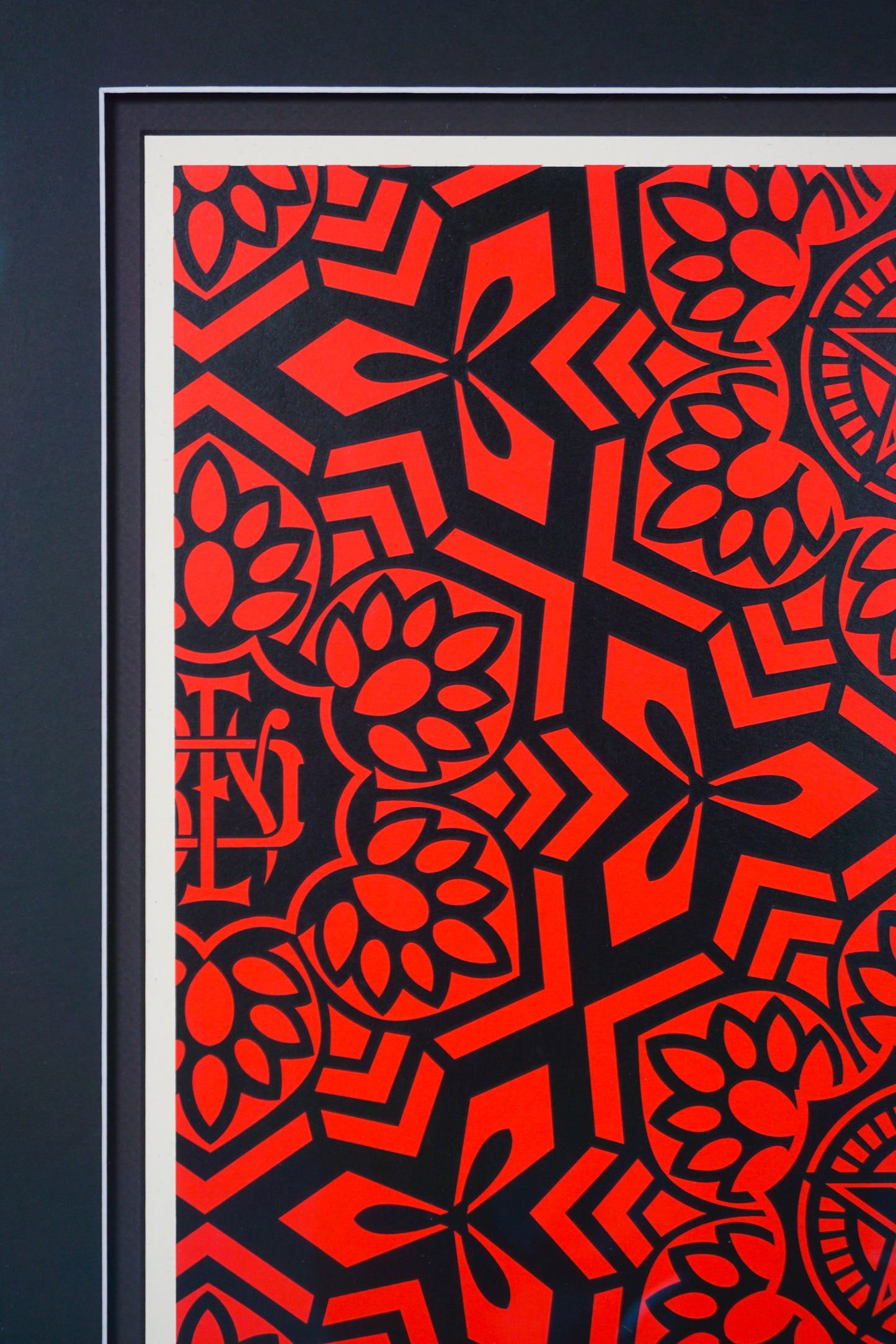 Shepard Fairey, Yen Pattern, Screen Print, 2007, Signed and Editioned