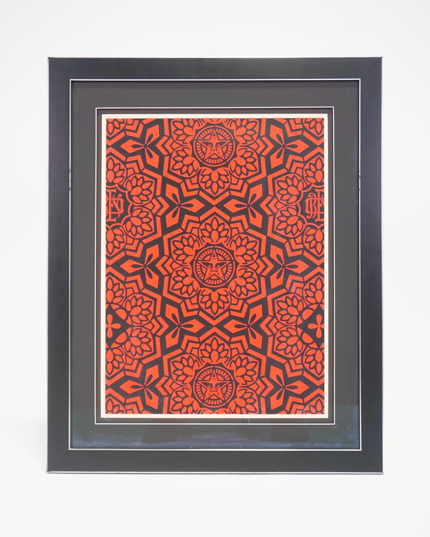 Shepard Fairey, Yen Pattern, Screen Print, 2007, Signed and Editioned
