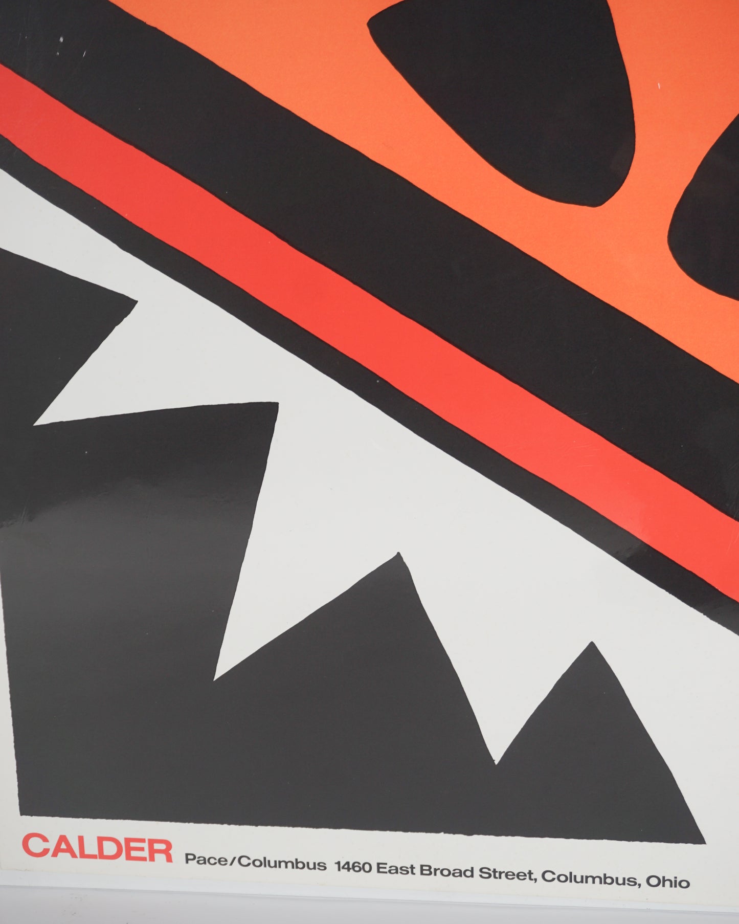 Alexander Calder, Pace Columbus, Ohio, Exhibition Poster, 1971