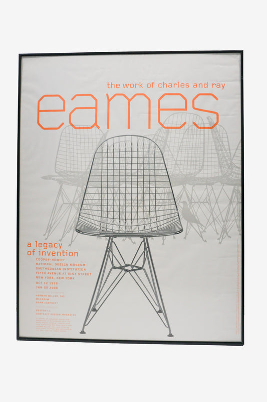 The Work of Charles and Ray Eames Poster