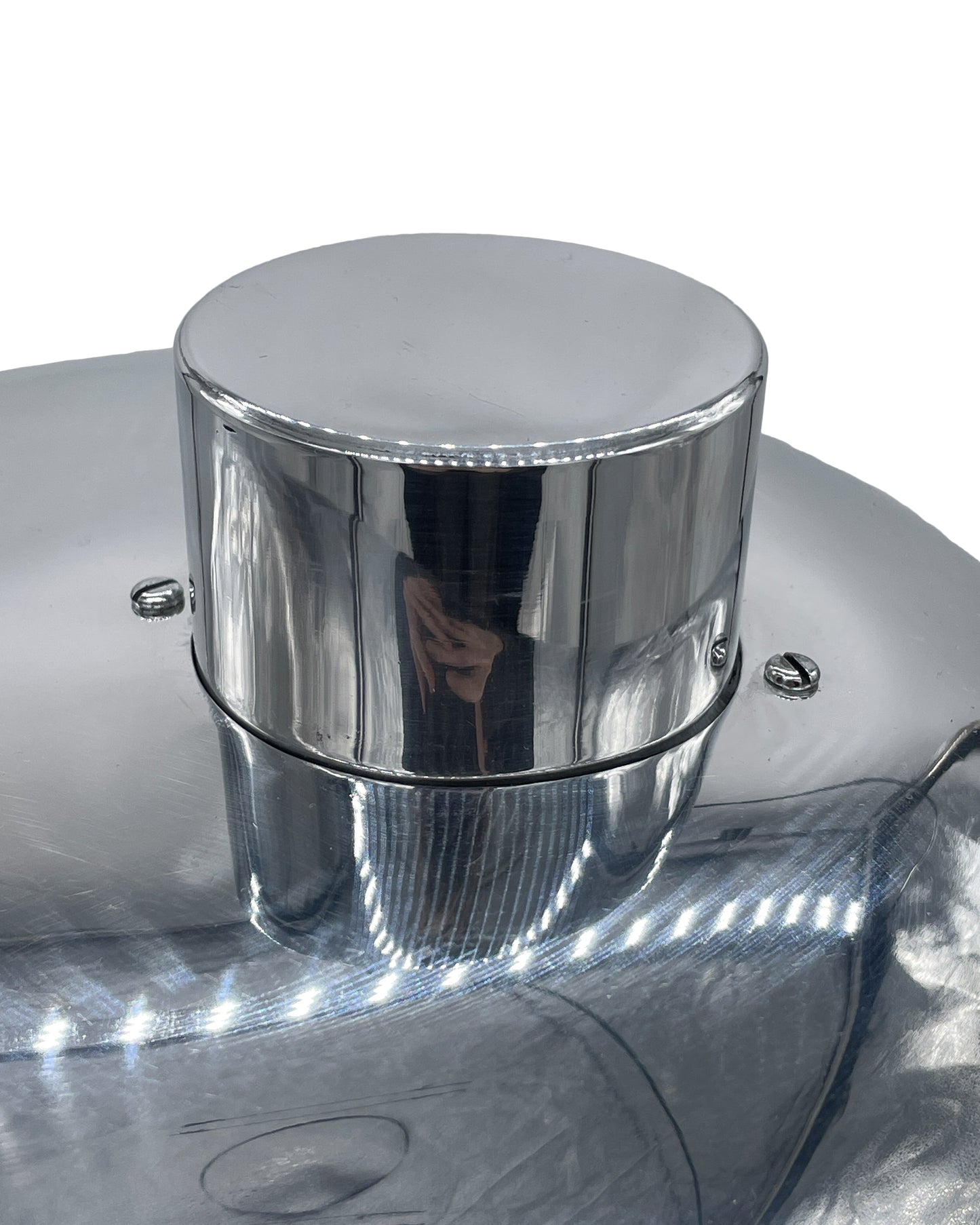 Modernist chrome table lamp