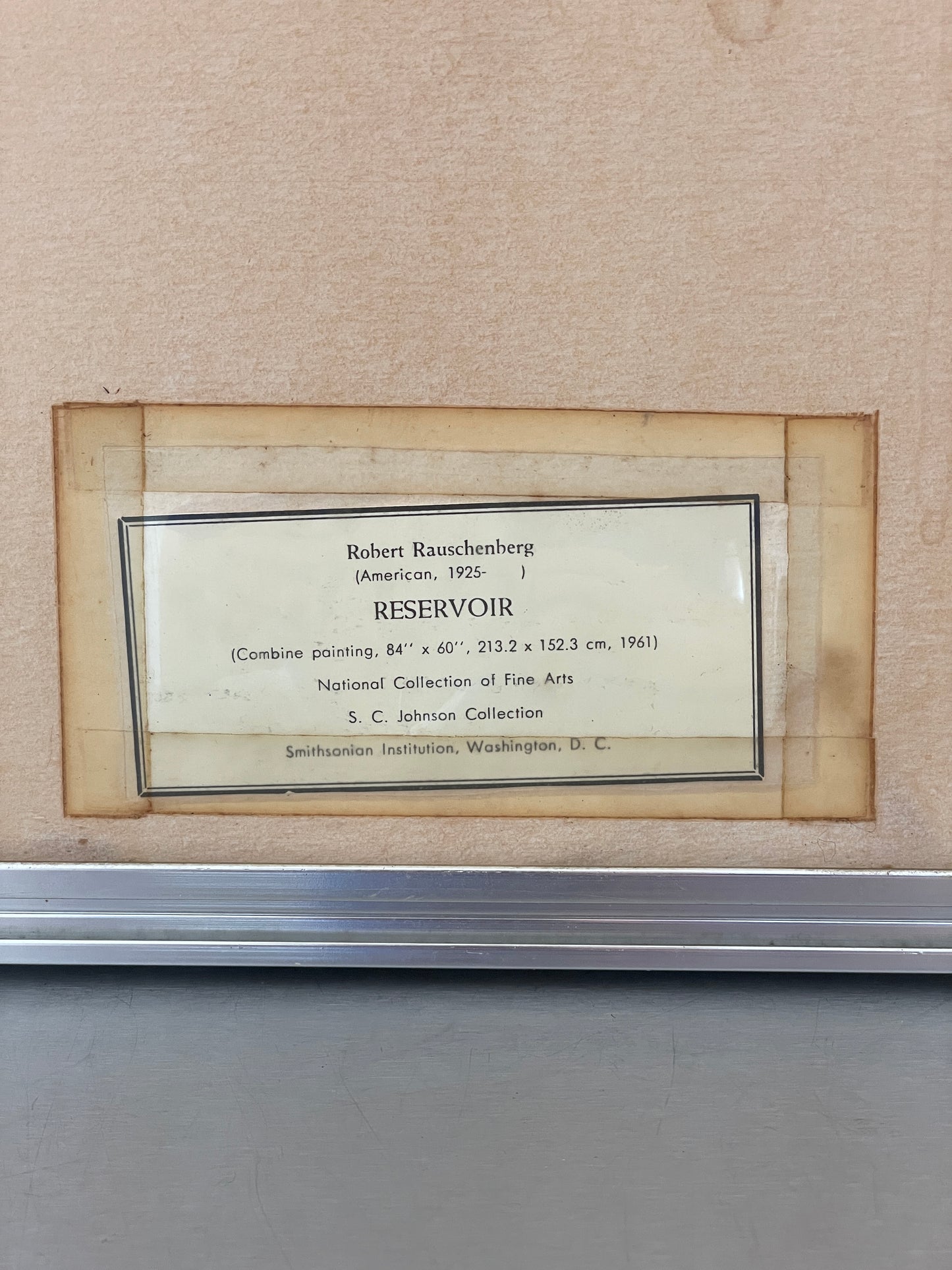 Robert Rauschenberg, Reservoir, 1961, Offset Lithograph Print