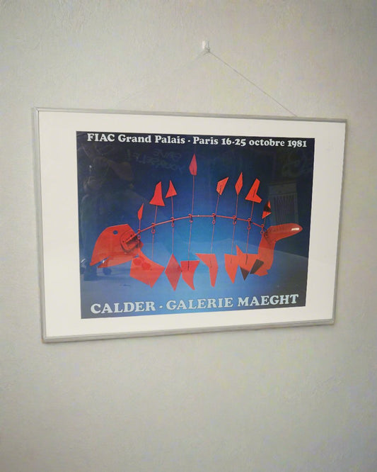 Alexander Calder, FIAC Grand Palais - Paris Calder-Galerie Maeght, 1981