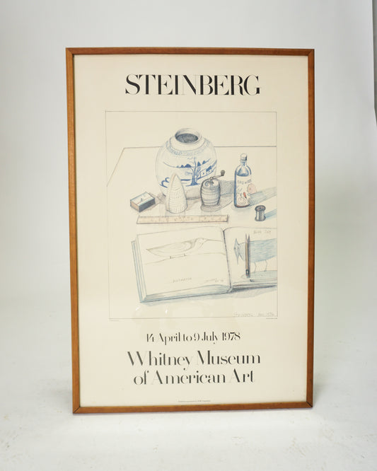 Saul Steinberg, Whitney Museum of American Art, Exhibition poster