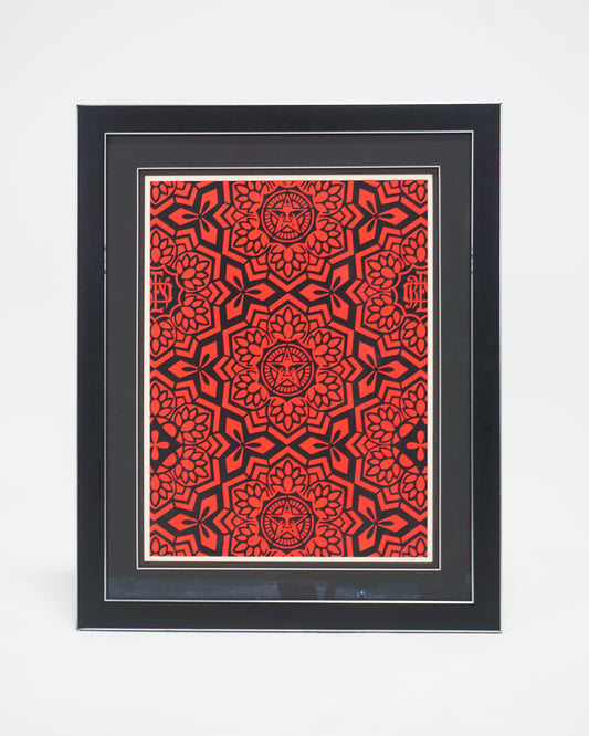 Shepard Fairey, Yen Pattern, Screen Print, 2007, Signed and Editioned